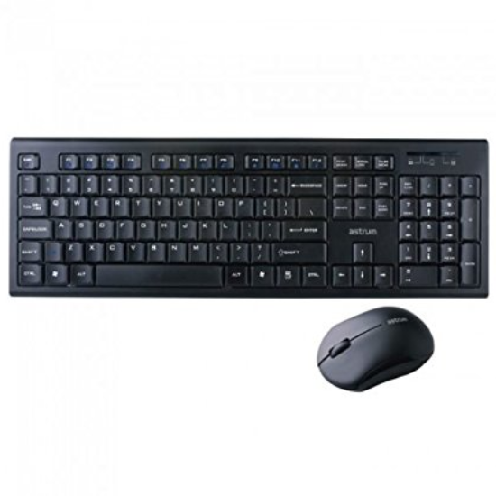 Astrum Wireless Keyboard Mouse Combo (Black) Model KW250